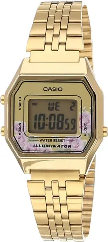 Casio Digital Women's Gold Watch - Model D206