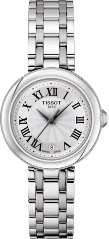 Tissot Women's Bellissima 316L Stainless Steel Case Dress Watch Grey T1260101101300