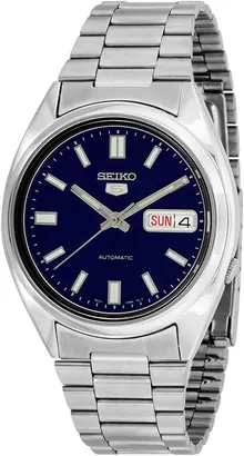 SEIKO 5 Automatic Blue Dial Stainless Steel Men's Watch SNXS77