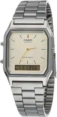 Casio Analog-Digital Fashion Quartz Men's Vintage Watch AQ-230GG-9A