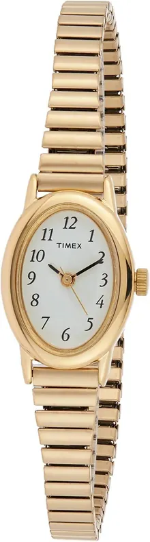 Timex Women's T21872 Cavatina Gold-Tone Stainless Steel Expansion Band Watch