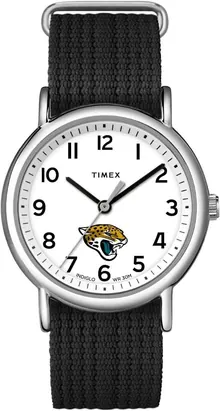 TIMEX Unisex Weekender 38mm Watch - Jacksonville Jaguars Edition