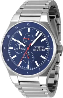 Invicta Men's Watch: Silver Bracelet from the Invicta Racing Collection