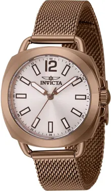Invicta Lady's Wildflower 32mm Stainless Steel Quartz Watch - Brown