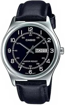 Casio MTP-V006L-1B2 Watch - Timeless Classic in Black