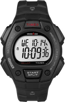 Timex Men's Ironman Triathlon Classic 30 38mm Watch – Black & Gray Case