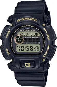 Casio DW9052 Series Men’s Digital Watch | G-Shock | Black/Gold