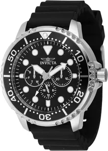 Invicta Pro Diver Stainless Steel Men's Quartz Watch - Model 47234
