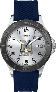 Timex Tribute Men's Collegiate Gamer 42mm Watch – Navy Midshipmen
