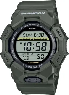 Casio G-Shock Olive Green Digital 10 Year Battery Watch GD-010-3