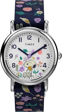 Timex Women's Watch Peanuts Weekender Casual Ladies Wristwatch
