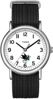 TIMEX Unisex Weekender 38mm Watch - San Jose Sharks
