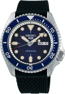 SRPD93 Seiko 5 Sports Men's Watch Black 42.5mm Stainless Steel