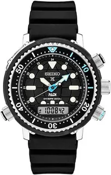 SEIKO SNJ035 Solar Analog-Digital Dive Watch for Men - Prospex Collection