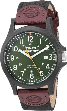Timex Men's TWF3C8430 Expedition Analog Quartz Black Watch