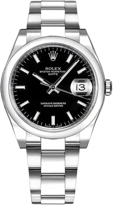 Rolex Perpetual 34mm Domed Bezel 115200