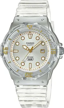 Casio Women's 'Dive Series' Quartz Transparent Resin Casual Watch LRW-200HS-7EVCF