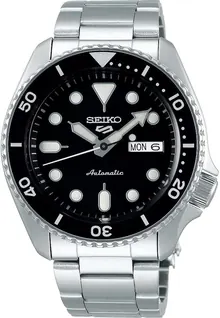 SEIKO Dress Watch SRPD55K1 - Silver, Modern Unisex Timepiece