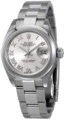 Rolex Lady Datejust Automatic Silver Dial Ladies Oyster Watch 279160SRO