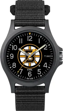 Timex Men's NHL Pride 40mm Watch – Boston Bruins Edition