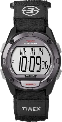 Timex Men's T49949 Expedition Digital CAT Black Fast Wrap Watch