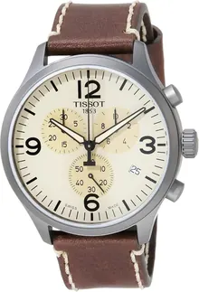 Tissot Men's Chrono XL 316L Stainless Steel Case with Grey PVD Coating Quartz Watch