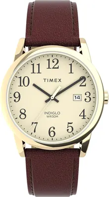 Timex Men's Easy Reader 38mm Watch - Classic Elegance Meets Modern Functionality