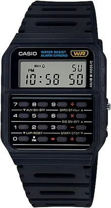 Casio Men's Vintage CA-53W-1CR Calculator Watch