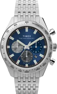 Timex Waterbury Traditional Chronograph with Tachymeter 41mm Watch TW2Y18500VQ