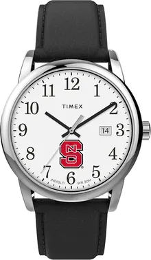 Timex Tribute Men's Collegiate Easy Reader 38mm Watch – North Carolina State Wolfpack
