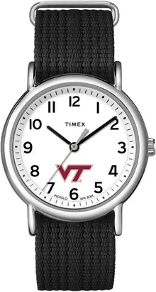TIMEX Unisex Weekender 38mm Watch - Virginia Tech Hokies Edition