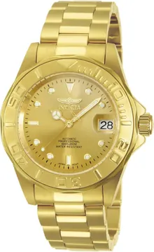Invicta Men's 13929 Pro Diver Automatic Gold Dial Watch
