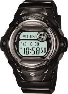 Casio Women's Baby G Quartz Watch with Resin Strap, Black