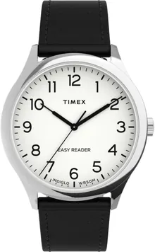 Timex Men's Easy Reader Gen1 40mm Quartz Leather Strap Watch