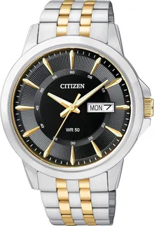 Citizen Quartz Men's Watch, Stainless Steel, Classic Two-Tone