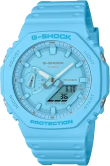 Casio G-Shock GA-2100-2A2JF [G-Shock Tone-ON-Tone Series] - Blue