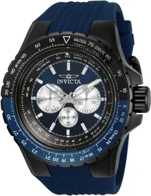 Invicta Men's Aviator 50mm Silicone Quartz Watch - Model 33037