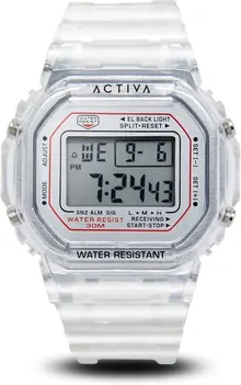 Invicta Shock Resistant Watch Clear White - ACW424-005