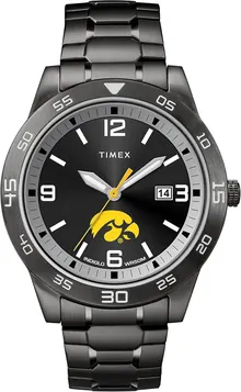 Timex Tribute Men's Collegiate Acclaim 42mm Watch – Iowa Hawkeyes