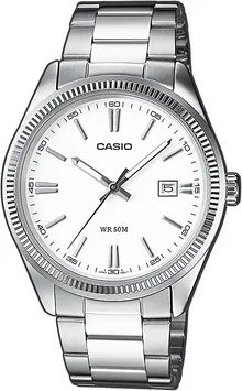 Casio Men's MTP-1302PD White Bracelet Watch