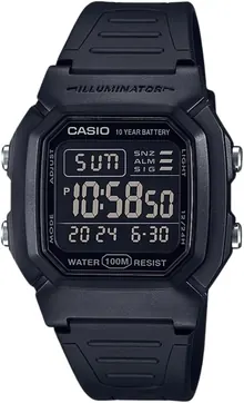 Casio Black Out W-800H-1BVCF Men's Digital Watch
