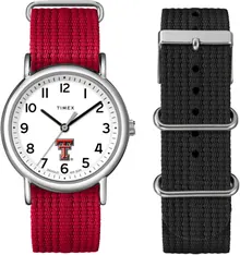 Timex Unisex Weekender Box Set 38mm Watch - Texas Tech Red Raiders