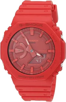 G-Shock GA-2100-4A Red One Size Men's Watch