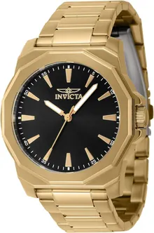 Invicta Men's Speedway 42mm Stainless Steel Quartz Watch - Gold (Model 46839)