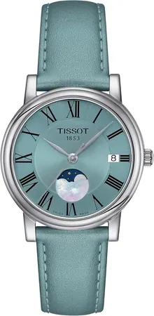 Tissot Women's Carson Premium Lady Moonphase Swiss Quartz Watch