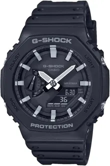Casio Men GA-2100-1AER G-Shock Carbon Core Octagon Series Watch