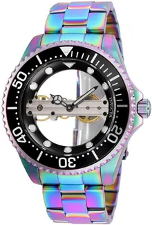 Invicta Men Pro Diver Mechanical Watch, Iridescent, Model 26602