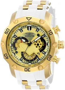 Invicta Men's 23424 Pro Diver Analog Display Quartz White Watch