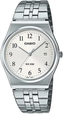Casio MTP-B145D-7BV Men's Vintage Stainless Steel Easy Reader Watch