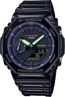 G-Shock Garish Rainbow Series GA2100RGB-1A: The Ultimate Modern Watch
